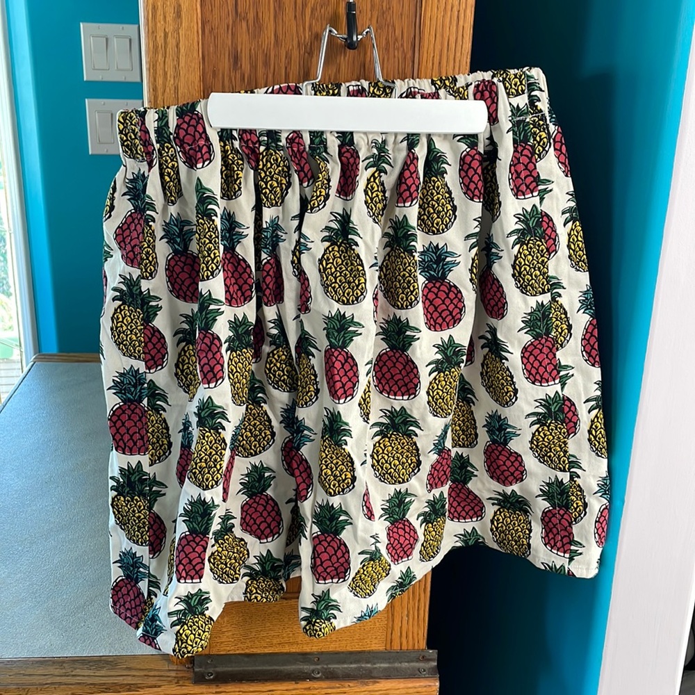 Pineapple skirt!